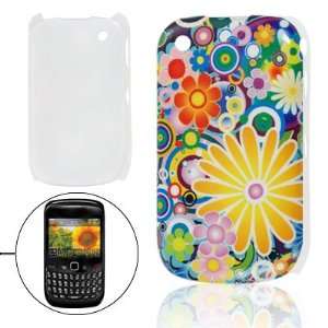  Gino Colorful Flower Print IMD Plastic Back Case for 