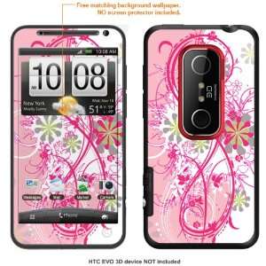   STICKER for HTC EVO 3D case cover evo3D 390 Cell Phones & Accessories