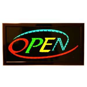  Business LED Neon Bright Motion Open Sign 19x10 #29 
