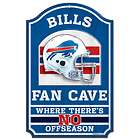 NFL Buffalo Bills 11 x 17 Fan Cave Wood Sign Officially Licensed 
