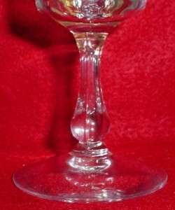 FOSTORIA crystal Pattern 6097  1  ROSE  Water Goblet  