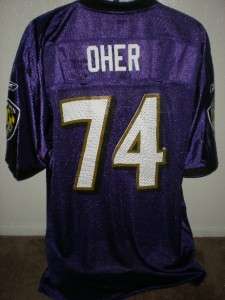 NEW IRREGULAR Michael Oher #74 Baltimore Ravens MENS XLarge XL Reebok 