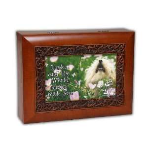 Cottage Garden Music Box For Pet Dog Owners Plays You Light Up My Life