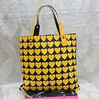 Fashion Issey Miyake Style Solid Color Heart Pattern Handbag Shoulder 