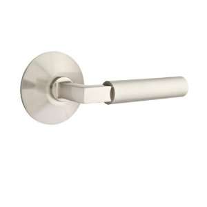 Emtek HEC US15 Satin Nickel Hercules Privacy Lever with Your Choice of 