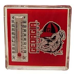  University Of Georgia Magnet Lucite Thermometer Case Pack 