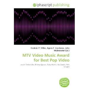  MTV Video Music Award for Best Pop Video (9786134015264 