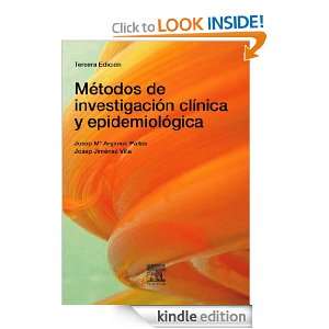 Métodos de investigación clínica y epidemiológica    (Spanish 