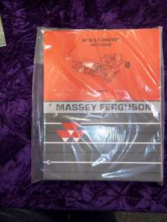 Massey Ferguson MF 36 S.P. Swather Parts Manual  