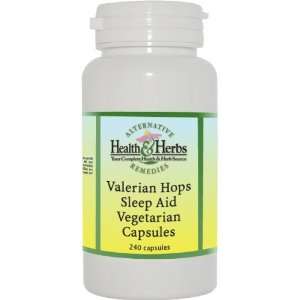  Alternative Health & Herbs Remedies Valerian Hops Sleep 