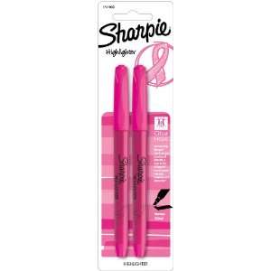  Sharpie Accent Pink Ribbon Pocket Highlighters, 2 Pack 