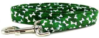 Green Bones Martingale Pet Dog Collar  
