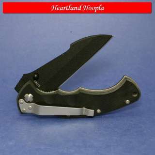 Homeland Security Linerlock Knife With Black G10 Handles   SWCK212