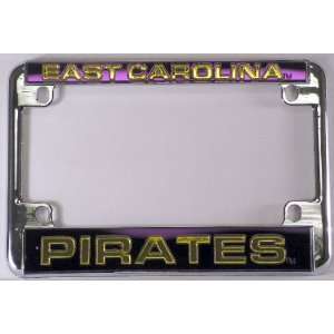   Pirates Chrome Motorcycle RV License Plate Frame