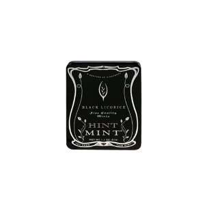 Hint Mint Black Licorice (Economy Case Pack) 1.1 Oz Tin (Pack of 12)