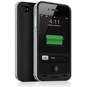  Mophie Juice Pack Air Silver and Black Electronics