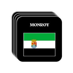  Extremadura   MONROY Set of 4 Mini Mousepad Coasters 
