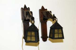 French Arts and Crafts Sconces  