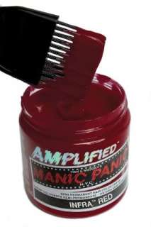 MANIC PANIC Hair Dye Amplified Infra Red Gothic Punk Rockabilly Bright 