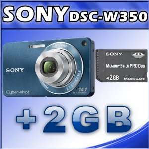 Sony DSC W350 14.1MP Digital Camera with 4x Wide Angle 