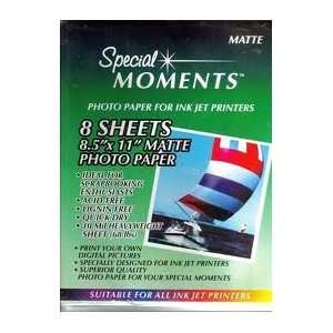  Special Moments Photo Paper for Inkjet Printers (8 Sheets 