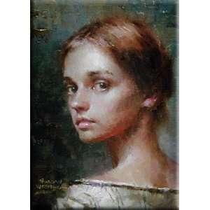  Momentary Glance 11x16 Streched Canvas Art by Weistling 