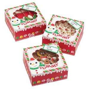  Wilton Frosted Fun Cookie Boxes   Medium   Snowman 