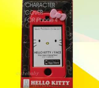 Hello Kitty Hard Case Cover Skin for Apple iPhone 4 4G 4S+Screen 