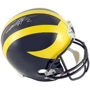  Charles Woodson Signed Wolverines Full Size Replica Helmet 