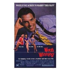  Worth Winning Original Movie Poster, 27 x 40 (1989 