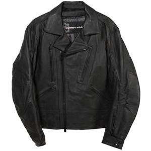  Firstgear Honcho Leather Jacket   Large/Black Automotive