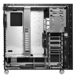   v2120b Black EATX / ATX / M ATX / HPTX Full Tower Aluminum Case  