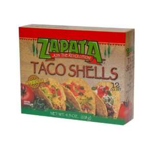  Zapata, Shells Taco 12Ct, 4.5 OZ (Pack of 12) Health 