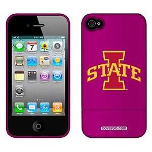  Iowa State state I on AT&T iPhone 4 Case by Coveroo 