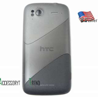 Used OEM TMobile HTC Sensation 4 G 4G battery Door Backdoor Cover Back 