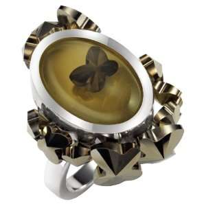  Autumn Light Ring, crystal MLG/silver plated, M Jewelry