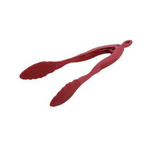  MIU France 99025 Red Silicone 10 Inch Tongs Kitchen 