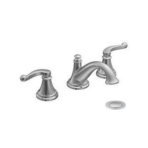 ShowHouse CATS497 Savvy Chrome Two   Handle Low Arc Bathroom Faucet,