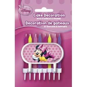    Disney Minnie Mouse Candles and Sign Cake Decoration Toys & Games