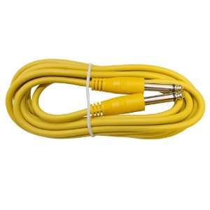  Instrument Cable 10ft Long YELLOW Electronics