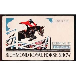   Horse Show England Mini Poster   Original Mini Poster