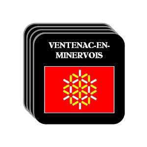    Roussillon   VENTENAC EN MINERVOIS Set of 4 Mini Mousepad Coasters