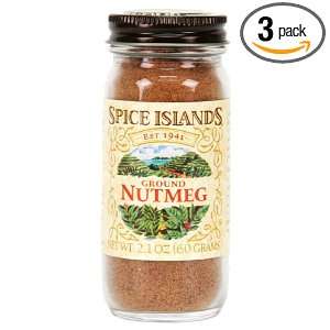 Spice Islands Nutmeg, Ground, 2.1 Ounce Grocery & Gourmet Food
