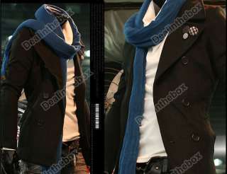 Men’s Fashion Stylish Slim Designed Fitted Jacket Coat Outerwear New 