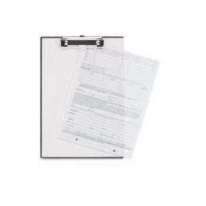   Double Panel Letter size See Thru Clipboard