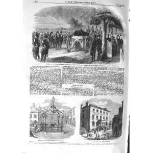  1858 FUNERAL MILITARY STOREKEEPER WOOLWICH HOSPITAL