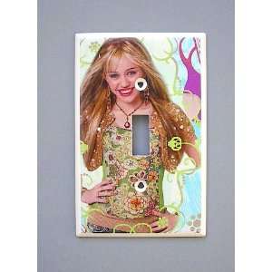 Miley Cyrus Hannah Montana Single Switch Plate Switchplate