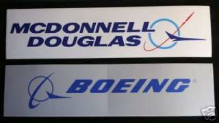 BOEING MCDONNELL DOUGLAS MD BUMPER STICKER ZAP US ARMY NAVY AIR FORCE 