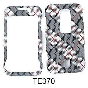  CELL PHONE CASE COVER FOR HUAWEI ASCEND M860 WHITE GRAY 