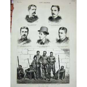    Dabulamanzie Macdowell Harward Dunne 1879 Zulu War